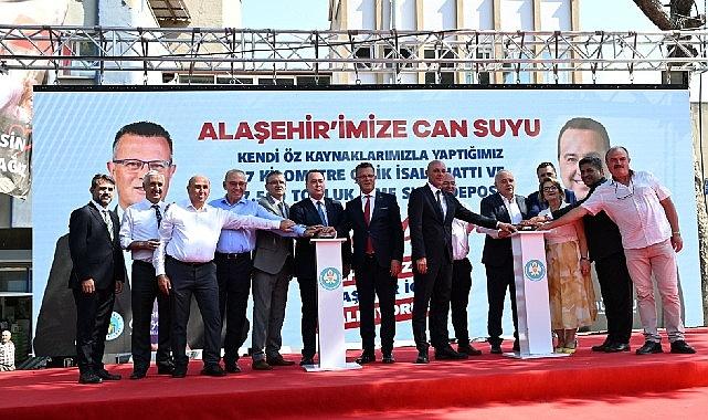 Alaşehir'in Dev Altyapı Yatırımı Tamamlandı