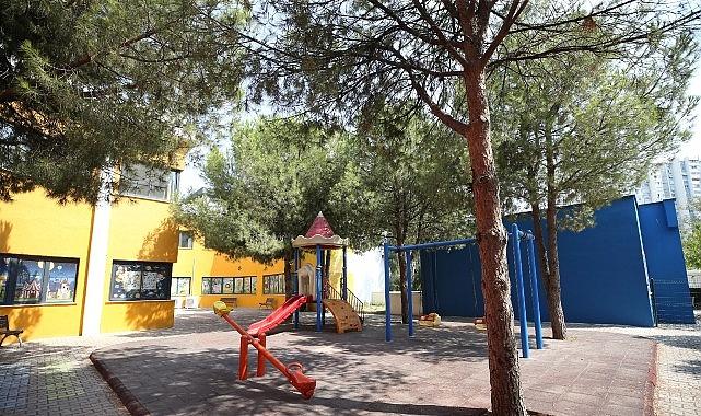 Karşıyaka Belediyesi'nin anaokulları yeni döneme hazırlanıyor