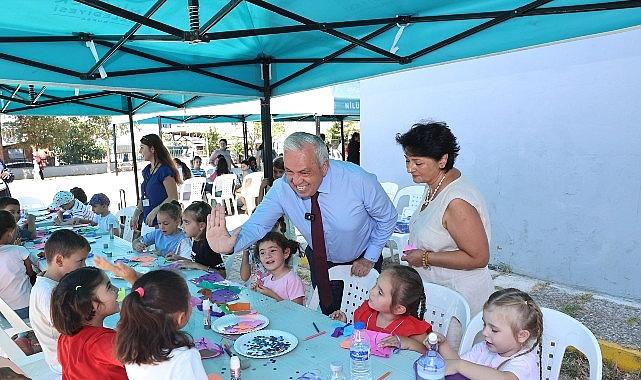 Başkan Şadi Özdemir, Doğanköy'deki yaz etkinliklerine katıldı