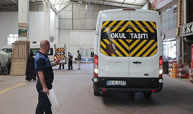 Okul Servislerine Yönelik Kapsamlı Denetim Yapıldı Okul Servislerine Yönelik Kapsamlı Denetim Yapıldı