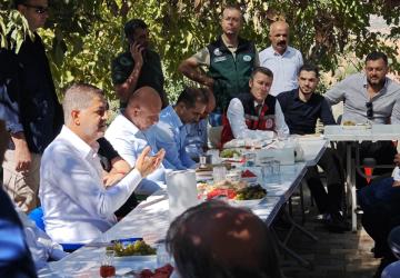 Milletvekili İshak Şan, Kahta’nın köylerinde halkla bir araya geldi - Videolu Haber