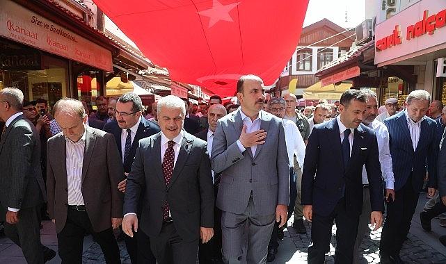 Başkan Altay 4. Tarihi Bedesten Alışveriş Günleri'ne Destek Veren Esnafa ve Ziyaretçilere Teşekkür Etti Başkan Altay 4. Tarihi Bedesten Alışveriş Günleri'ne Destek Veren Esnafa ve Ziyaretçilere Teşekkür Etti