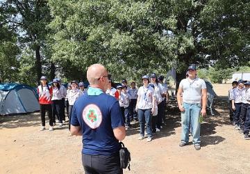 Büyükşehir izcileri Akseki'de kampta