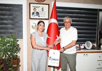 Sıla Bakır'dan Başkan Topaloğlu'na teşekkür ziyareti