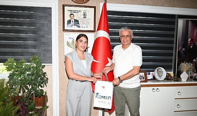 Sıla Bakır'dan Başkan Topaloğlu'na teşekkür ziyareti