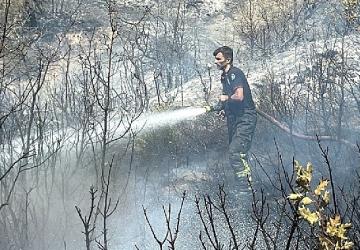 Kocaeli itfaiyesi Bursa'ya desteğe koştu