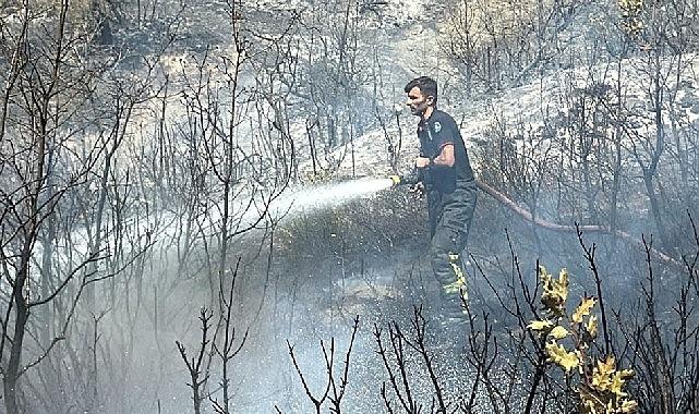 Kocaeli itfaiyesi Bursa'ya desteğe koştu