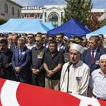 İzmir'in şehitlerine veda