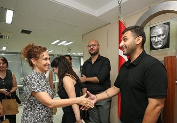 Karşıyaka'nın 'mezun' Filizleri Başkan Ünsal ile buluştu