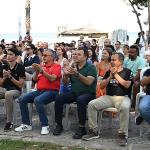 Milli heyecan için dev ekran kuruldu