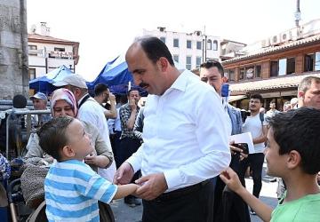 Başkan Altay Tüm Konyalıları Tarihi Bedesten Alışveriş Günleri'ne Davet Etti