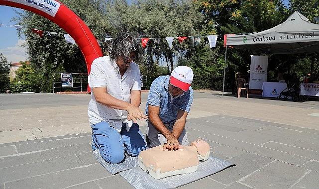 Dünya İlk Yardım Günü'nde farkındalık eğitimi Dünya İlk Yardım Günü'nde farkındalık eğitimi