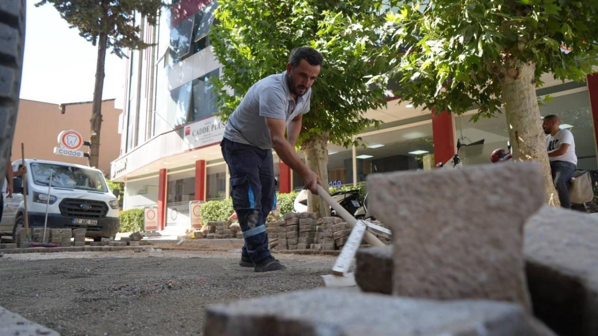 Adıyaman Belediyesi yol onarım çalışmalarına hız verdi
