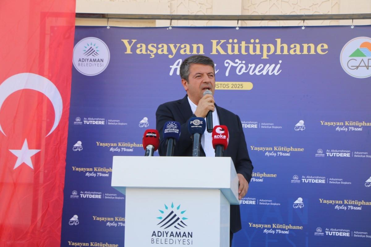 Başkan Tutdere ‘Eğitime yapılan her yatırım, Adıyaman’ın geleceğine yapılan en değerli yatırımdır’ Başkan Tutdere ‘Eğitime yapılan her yatırım, Adıyaman’ın geleceğine yapılan en değerli yatırımdır’