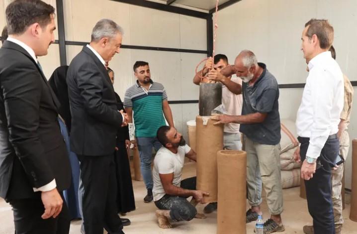 Mardin’de Arıcılıkta Geleneksel Kovan Üretimi Başladı Mardin’de Arıcılıkta Geleneksel Kovan Üretimi Başladı