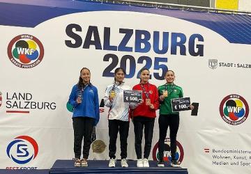 Milli Karateci Avusturya'dan Gümüş Madalyayla Döndü