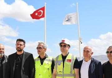 Tecer Taş Ocağında İlk Patlama Gerçekleştirildi...