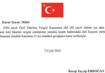 Yat, tekne ve gezinti gemilerine ÖTV zammı: Yüzde 0’dan yüzde 8’e çıkarıldı