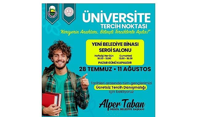 İnegöl Belediyesi'nden Ücretsiz Üniversite Tercih Danışmanlığı Hizmeti