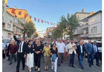 Kültür, sanat ve barış Saray'da buluştu