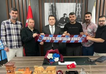 Artvin Trabzonspor Taraftarları, Başsavcı Çalış’ı Ziyaret Etti