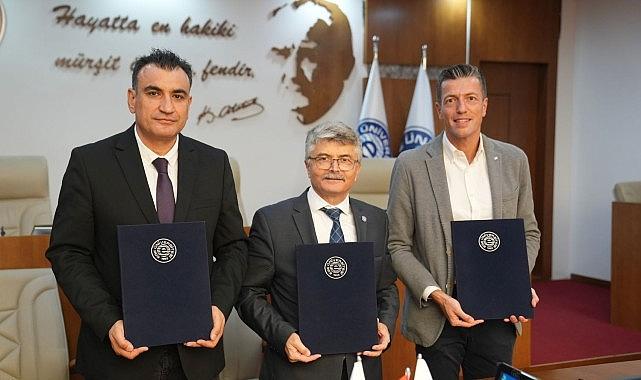 Ege Üniversitesi sanayi iş birliklerine bir yenisini daha ekledi Ege Üniversitesi sanayi iş birliklerine bir yenisini daha ekledi
