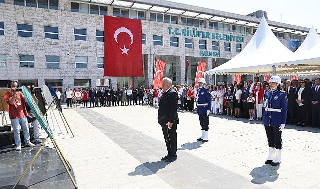 Nilüfer'de Zafer Bayramı'nın 103'üncü yılı kutlandı Nilüfer'de Zafer Bayramı'nın 103'üncü yılı kutlandı