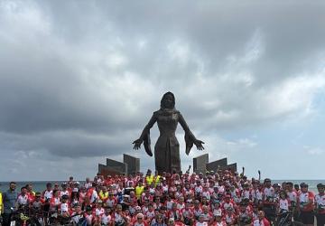 Bu festivalde pedallar Gazze için çevrildi