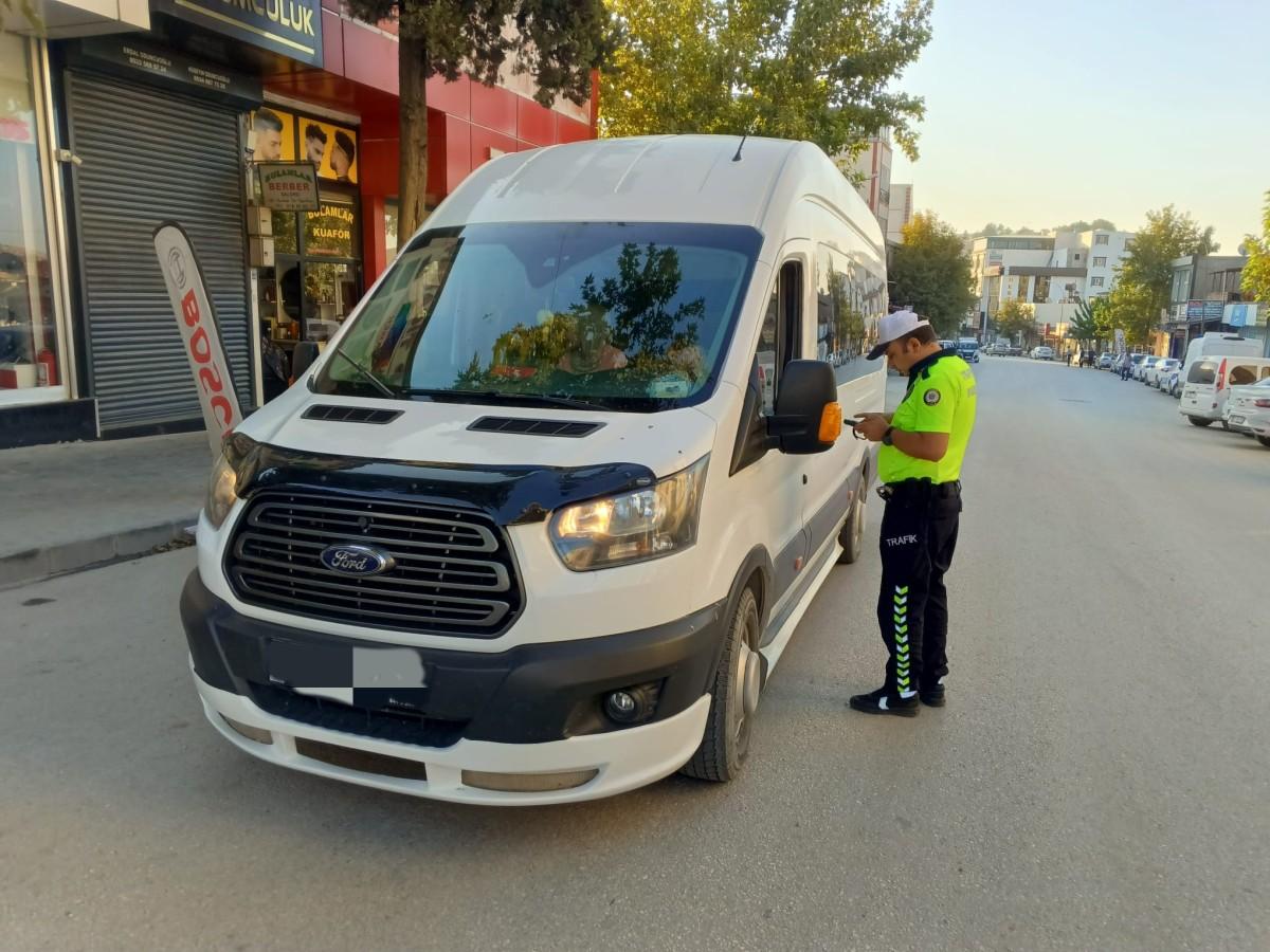 Adıyaman’da okul servisleri denetlendi