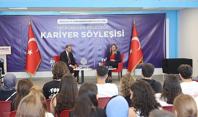 Başkan Ovalıoğlu Gençlerle Kariyer Söyleşisinde Buluştu Başkan Ovalıoğlu Gençlerle Kariyer Söyleşisinde Buluştu