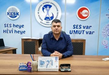 SES Adıyaman Şube Eş Başkanı Aydın: 'Adıyaman halkı toza ve çamura mahkum edilemez'