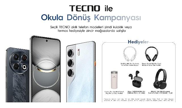 TECNO'dan Okula Dönüş Kampanyası: Yeni Döneme Teknolojiyle Başla! TECNO'dan Okula Dönüş Kampanyası: Yeni Döneme Teknolojiyle Başla!