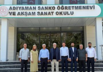 Başkan Kablan’dan konaklama hizmeti vermeye başlayan Sanko Öğretmenevi’ne ziyaret