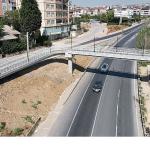 Gebze'deki üst geçit asansörüne bakım çalışması