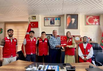 Genç Kızılay’dan şehit aileleri ve gazilere anlamlı ziyaret