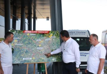 Akyazı’da 27 yıl sonra yeni minibüs hattı hizmete girdi