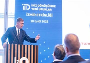Başkan Tugay TÜRKONFED'in “İkiz Dönüşümde Yeni Ufuklar" toplantısını açtı