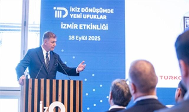 Başkan Tugay TÜRKONFED'in “İkiz Dönüşümde Yeni Ufuklar" toplantısını açtı