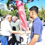 Kemer'de sahil temizliği yapıldı