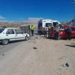 Adıyaman’ın Gölbaşı ilçesinde kaza meydana geldi: 2 yaralı