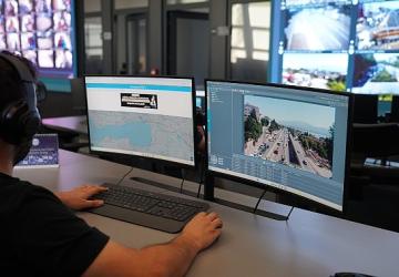 Başiskele Kavşak Projesi'nde trafik kontrol altında