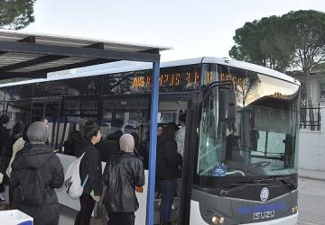 EÜ kampüs içi ulaşımda öğrencilerine konforlu çözümler sunuyor