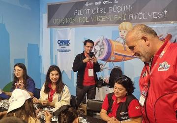 Başkan İbrahim Sandıkçı TEKNOFEST İstanbul'da Gençlerle Buluştu