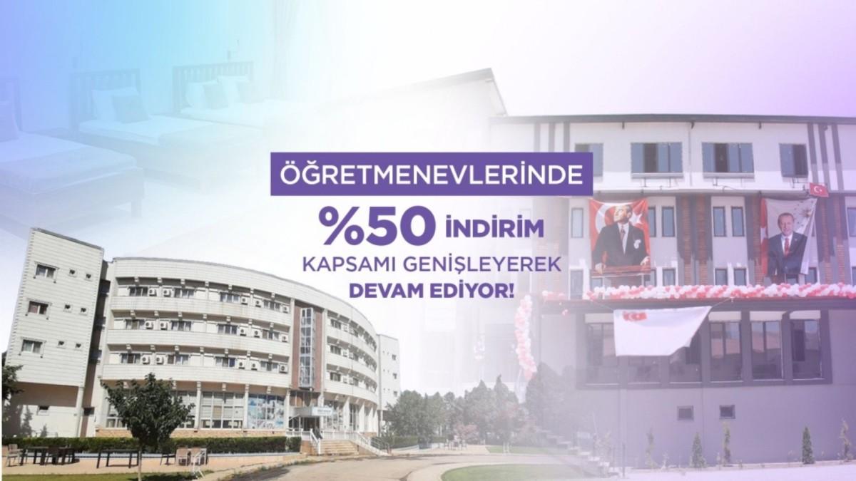 Öğretmenevlerinde konaklama hizmetlerinde yeni düzenleme yürürlüğe girdi