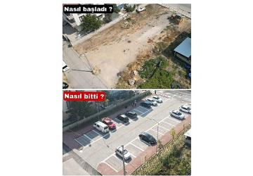 Ertuğrulgazi Mahallesinde 26 Araçlık Otopark Hizmete Girdi