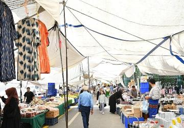 yakuplu semt pazarı yeni yerine taşındı