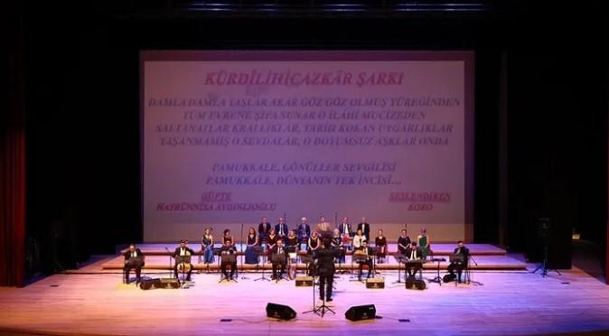 Denizli’de “Pamukkale” Ezgileri Coşkuyla Yankılandı