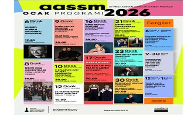 AASSM'den sanatla dolu bir yıla güçlü bir başlangıç