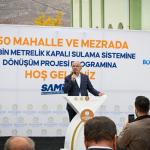 Kuraklıkla mücadele kapsamında Malatya’da sulama altyapısı güçlendiriliyor