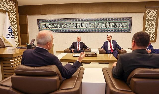 Kardeş Teşani'den Selçuklu Belediyesi'ne Ziyaret Kardeş Teşani'den Selçuklu Belediyesi'ne Ziyaret